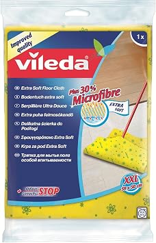 Vileda 141444 Floor Cloth Soft and 30% Microfibre Pack of 1