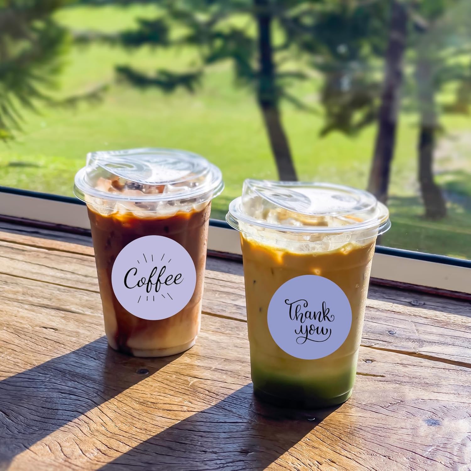 2 Inch Round Thermal Label Stickers, Purple Circle Thermal Stickers Labels, Direct Thermals Printer Label for Logo Design-300 Sheets/1 Roll - Image 5