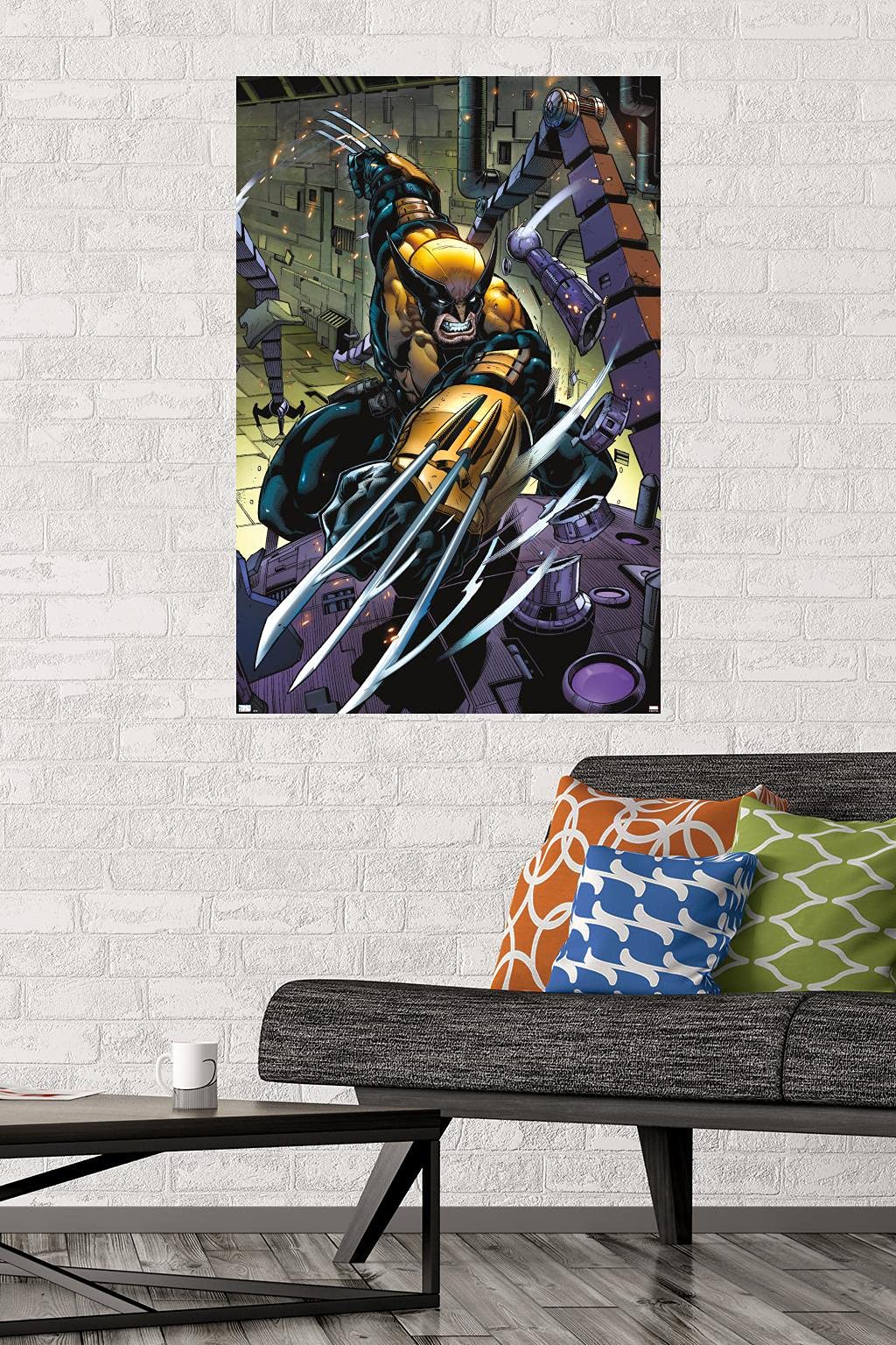 MARVEL - ウルヴァリン WOLVERINE ポスター MARVEL X-MEN ビンテージ Amazon.com: Trends International Marvel Comics Wolverine