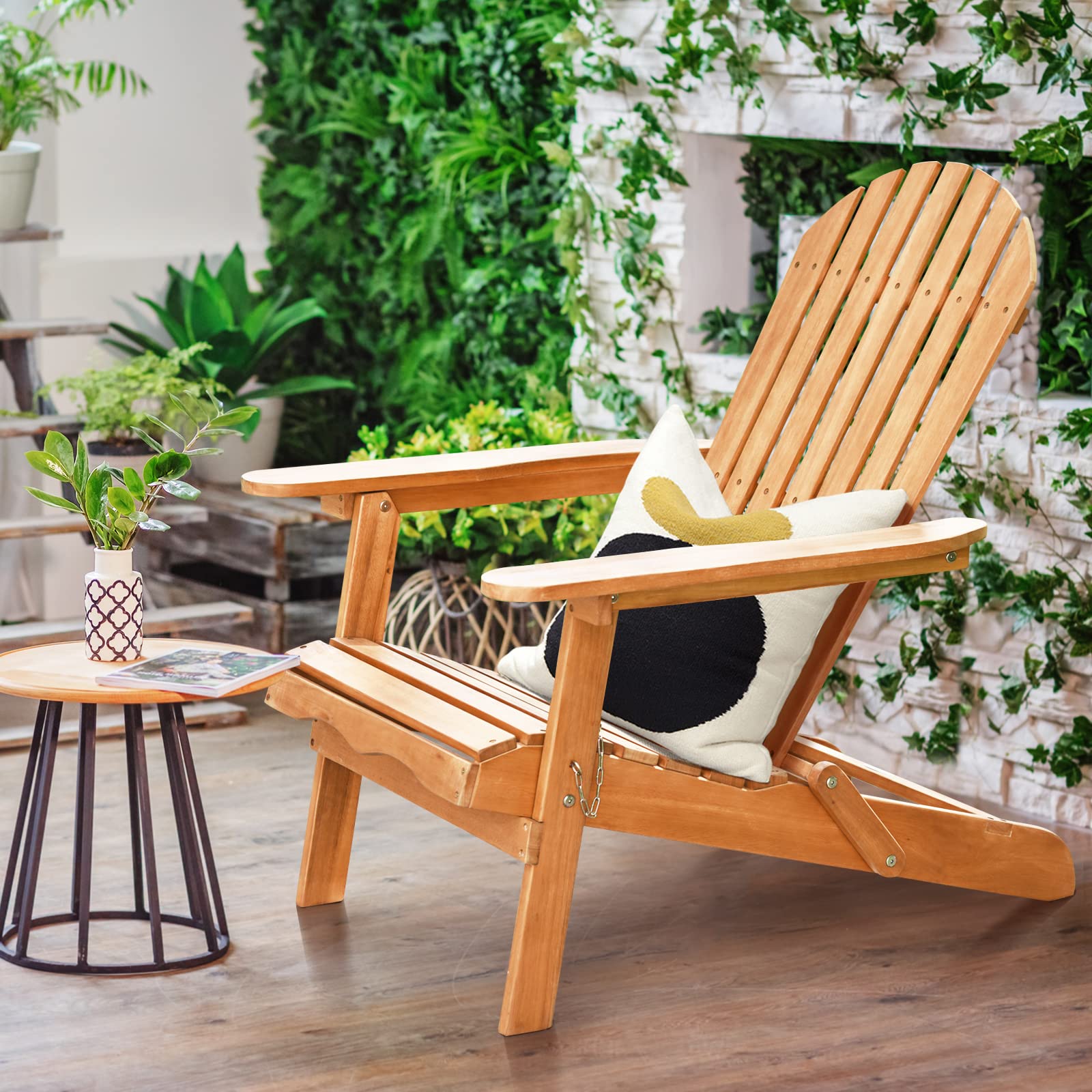 High Top Patio Chairs OTSUN Outdoor Tall Adirondack