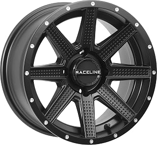 Raceline Hostage - Rueda (14 x 7, 5 + 2 Offset, 4/110), color negro