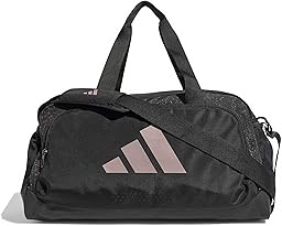 Adidas Donna Adidas Defender Graphic Gym Bag Small, Black/preloved Fig, One Size