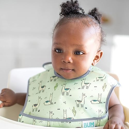 Miniatura 3 de Bumkins SuperBib - Babero para bebé, impermeable, lavable, resistente a las manchas y al olor, para niños de 6 a 24 meses.