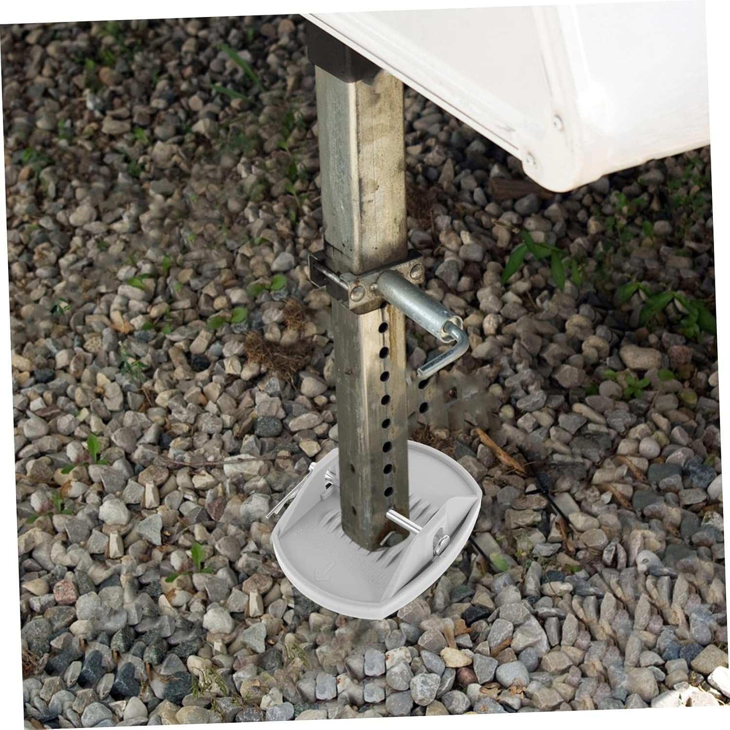 MAGICLULU 4pcs Rv Trailer Stabilizer Jack Pads Compatibility for Camper Jack Stands Lightweight Design for Trailers and Rvs Multifunctional Support