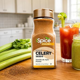 iSpice Ground Celery Seed Powder Seasoning - 4.7 oz
