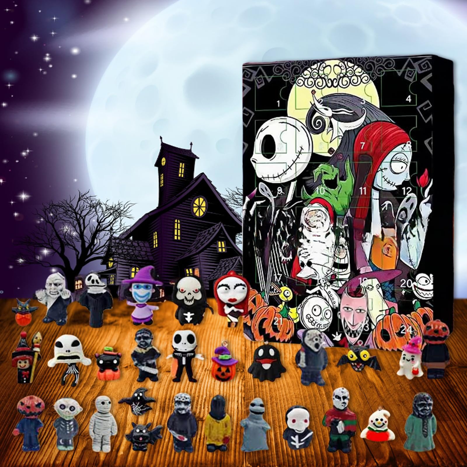 Amazon.co.jp: ハロウィンアドベントカレンダー2024、ハロウィンホラー
