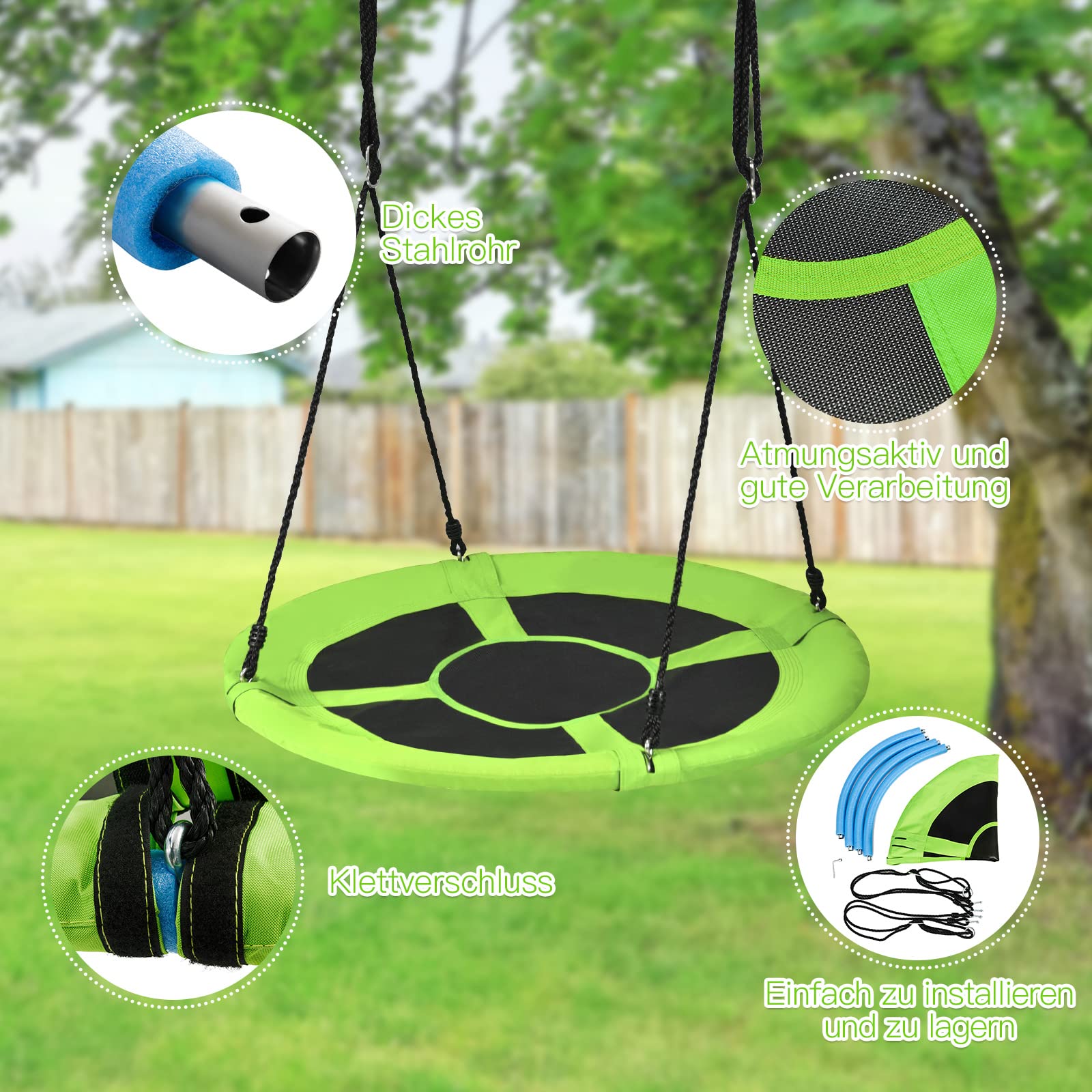 Nestschommel Multi Kids | Schommelmat Rode Starter Nestschommel Multi Kids | Schommelmat Rode Starter