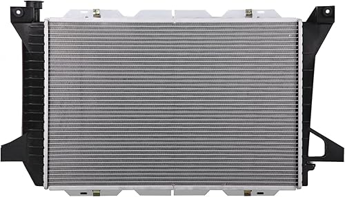 Miniatura 2 de Lynol Sistema de enfriamiento completo radiador de aluminio compatible con Ford Bronco 1985-1992 1985-1996 F150 F250 F350 L6 4.9L 2 filas de