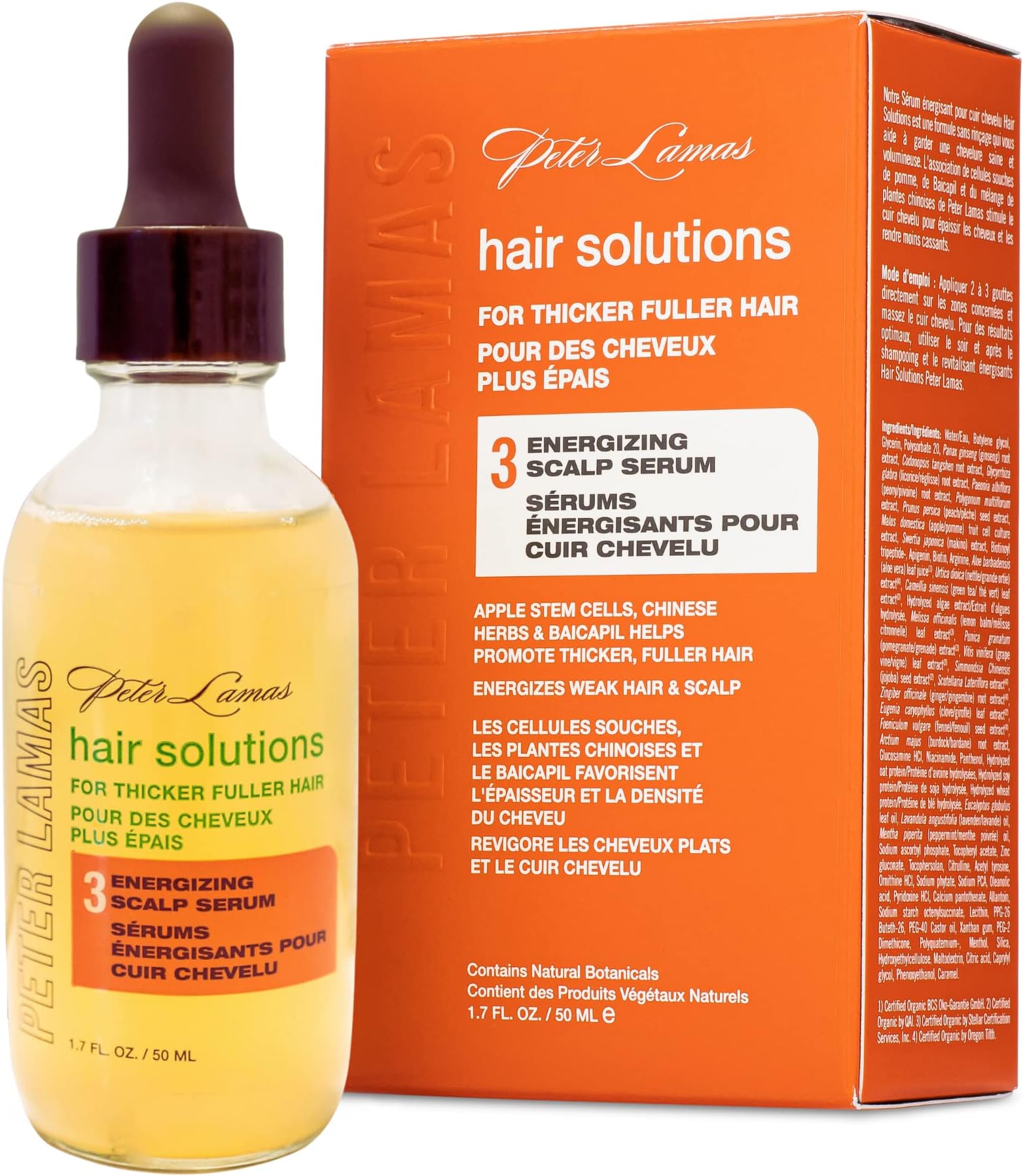 Peter Lamas Hair Solutions Energizing Scalp Serum, 1.7 Ounce by Peter Lamas