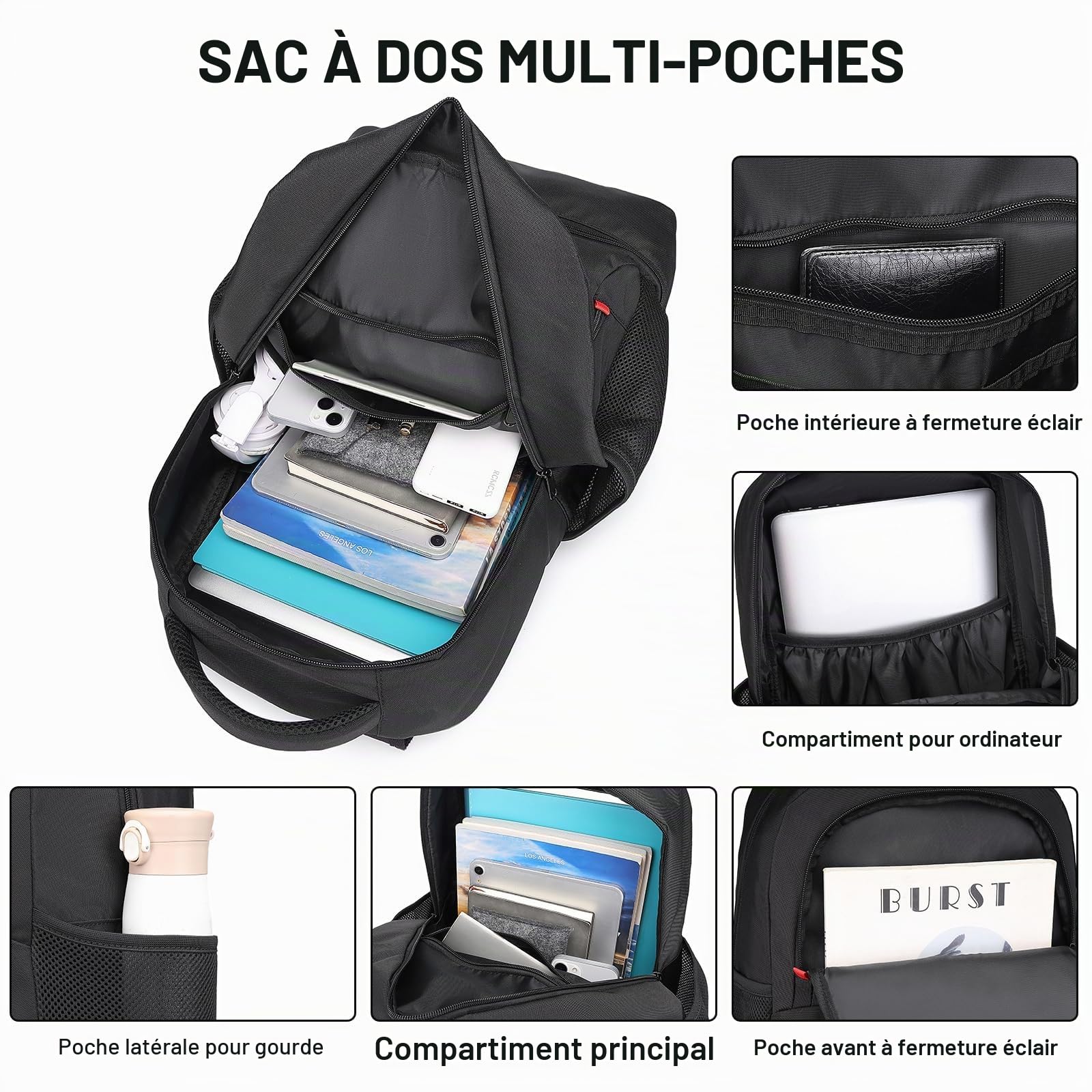 seyfocnia reisetasche mit schuhfach, Reisetasche für Die Nacht Duffle Bag, Weekender Travel Bag krankenhaustasche, große Handgepäcktasche, Reisetasche für Damen und Herren