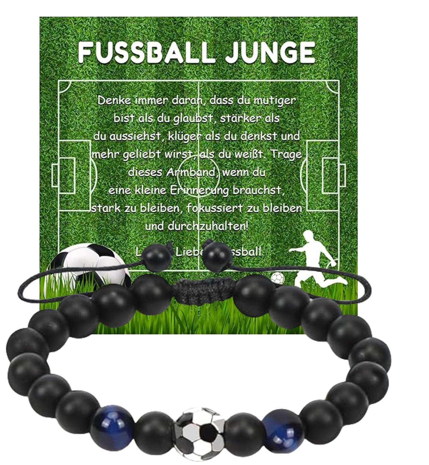 Fussball Geschenke Jungen,Kommunion Armband Junge,Coole Sachen für Jungs Kinder,FußBall Geschenke,Ronaldo Fanartikel Trainingsanzug,8 9 10 11 12 Jahre Geburtstagsgeschenke