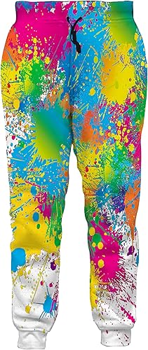 RAISEVERN Pantalones deportivos para hombre con bolsillos, pantalones deportivos casuales con cordón