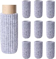 Vista 19 de 16 piezas calcetines para patas de muebles - Protectores de piso de punto elástico de alta elasticidad para patas de silla, juego de fundas gruesas