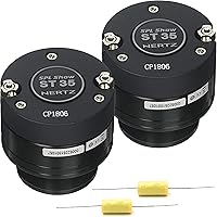Vista 2 de HERTZ ST35 1.4 "100W RMS alta eficiencia compresión controlador Bullet Tweeters