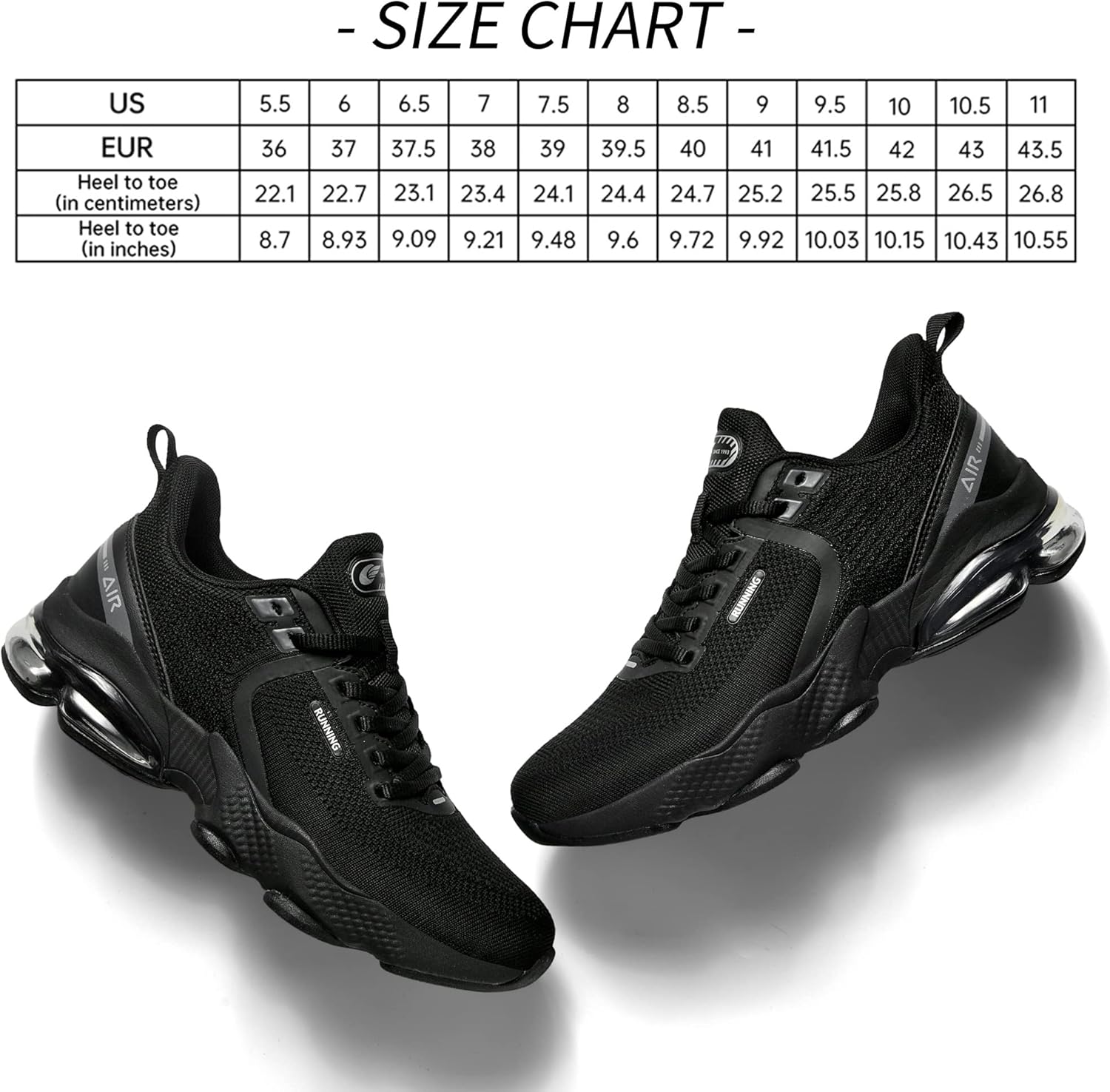 Womens Air Running Shoes Breathable Tennis Fashion Sneakers for Walking Jogging Gym