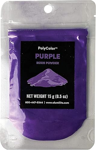 Miniatura 13 de PolyColor - Polvo de mica para kits de resina epoxi, 0.51 oz, 0.51 onzas, efecto metálico, pigmento en polvo para fundición de resina, artes