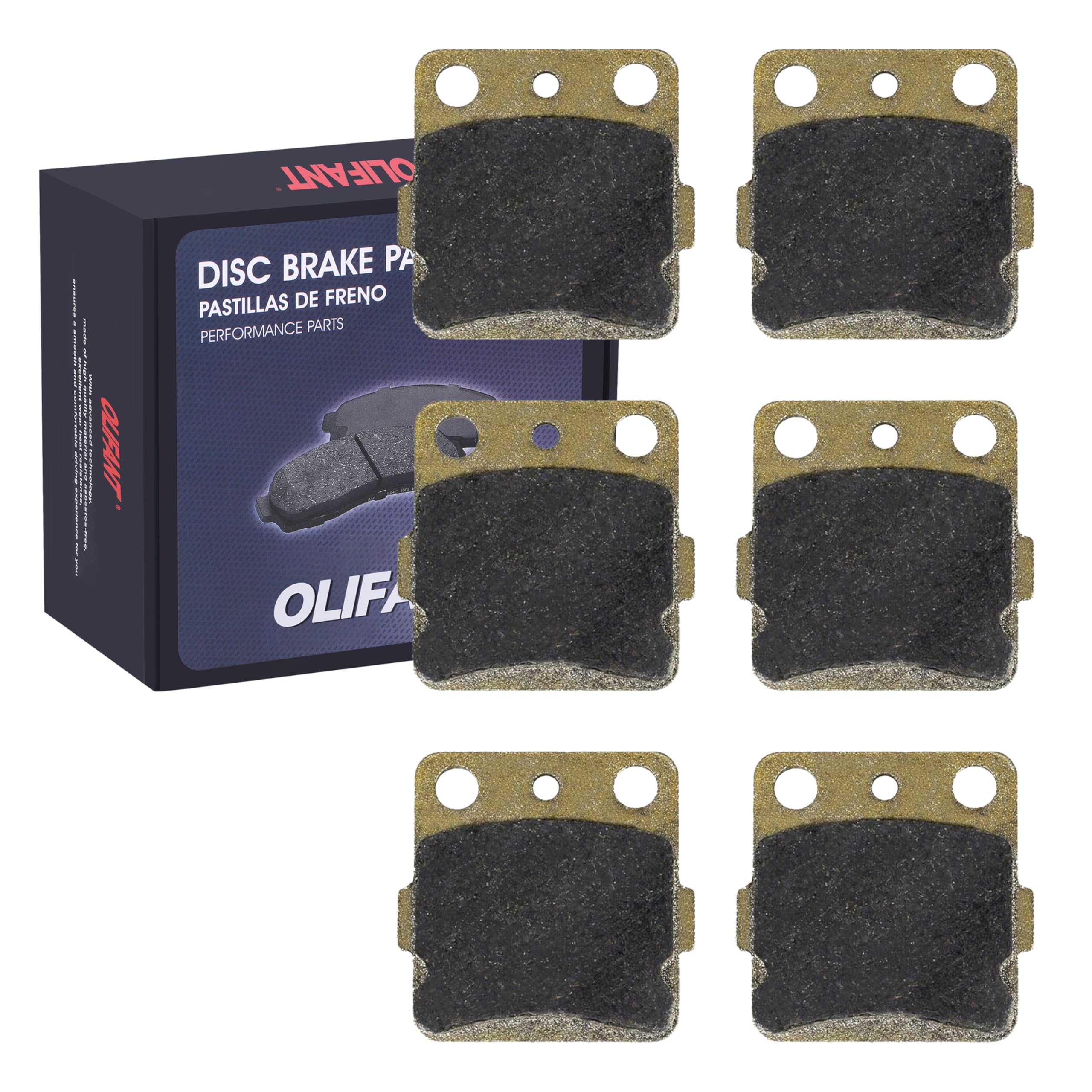 Brake Pads For Honda 400EX 300EX 400X 300X 250X/Yamaha Raptor 350 660