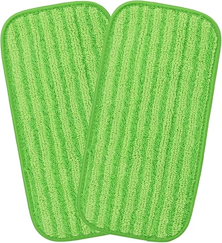 Almohadillas de microfibra compatibles con Swiffer WetJet, accesorios de repuesto para limpiar suelos de madera dura, almohadillas reutilizables
