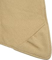 Vista 3 de Taburete de trípode de tela para camping, plegable, portátil, triángulo, hecho a mano, resistente, para barbacoa, fiesta, senderismo (caqui)