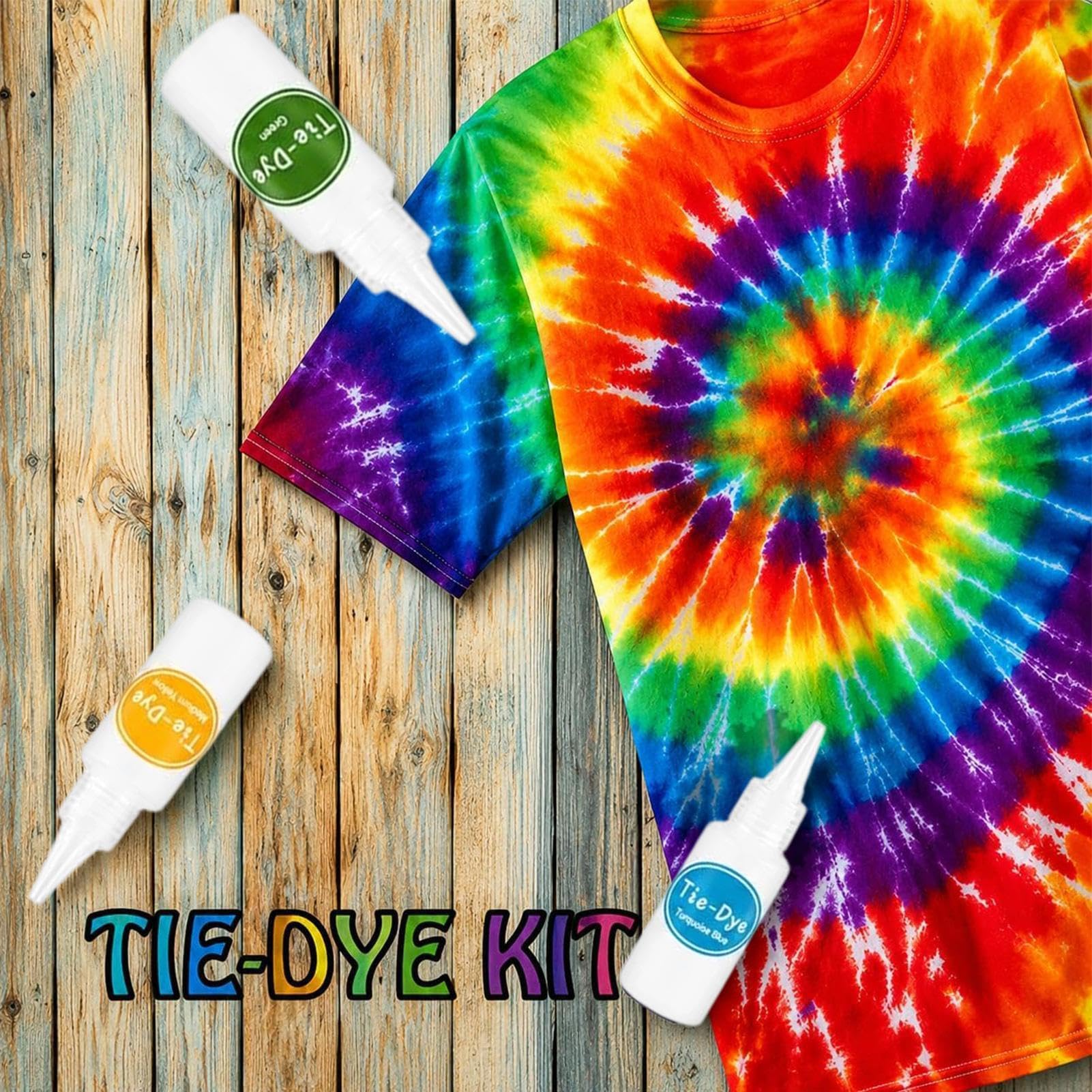 Kits de teñido anudado: 18 colores caseros creativos resistentes a la | Kits de teñido anudado de tela para adultos, mujeres y hombres, camisa con capucha, calcetines de algodón, jeans
