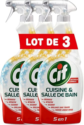 Cif Power & Shine Dégraissant Cuisine spray 750 ml