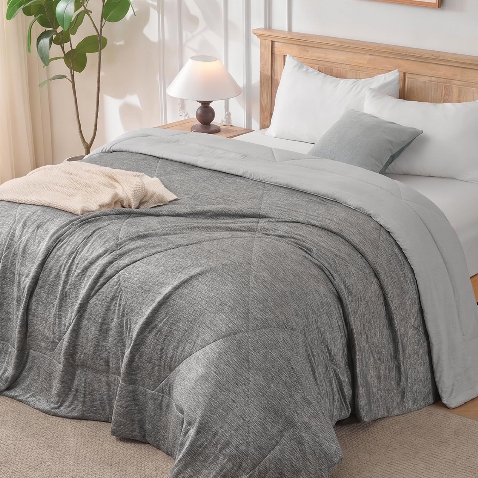 VK VK·LIVING Cooling Comforter King Size, Summer Cooling