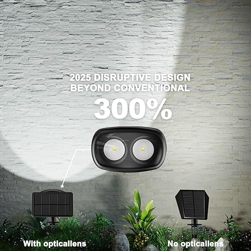 Miniatura 2 de Focos solares para exteriores, impermeables, IP68, luces solares que cambian de colores RGB con 4 modos de iluminación, luces solares para