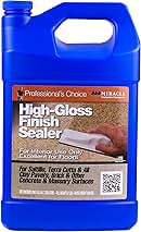 Miracle Sealants High-Gloss Finish Sealer for Tile & Stone, Water Based, Gallon