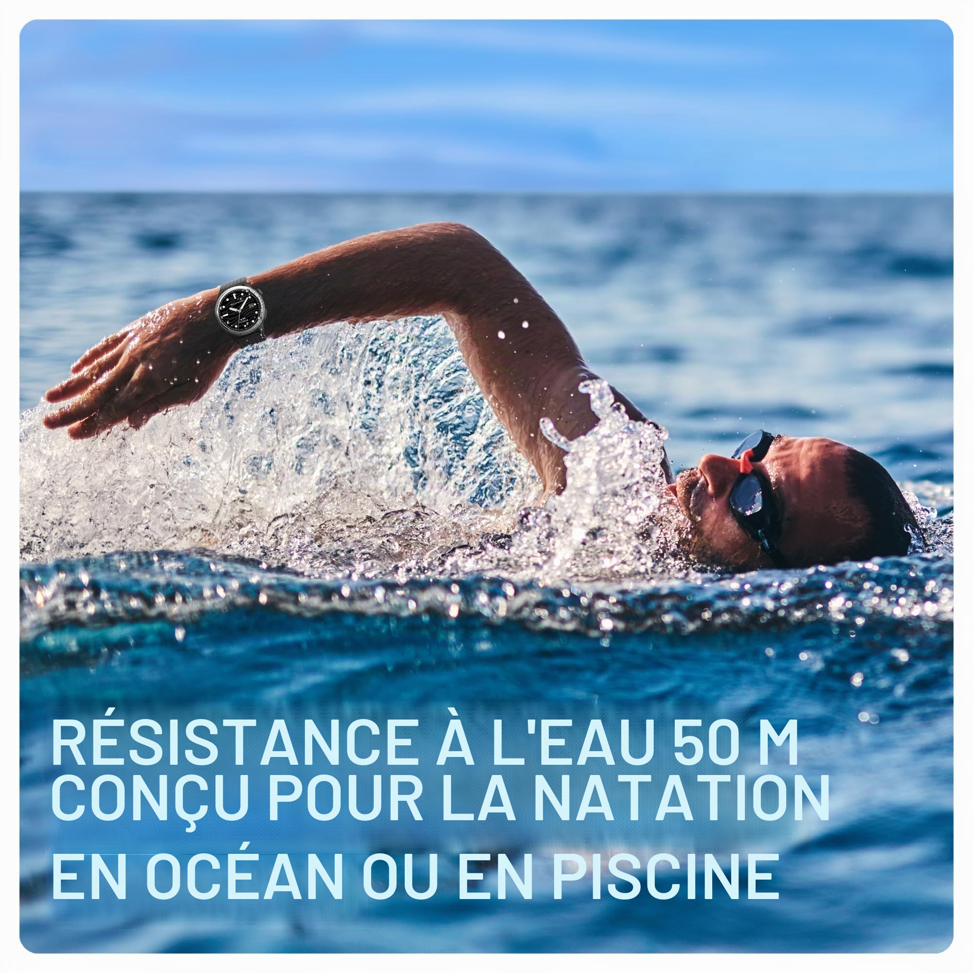 Reflex Active Sea Venture Montre Intelligente avec GPS AMOLED 50 m