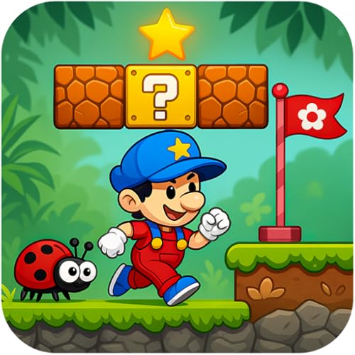 Super Bros Pixel Platformer Jump and Run Games