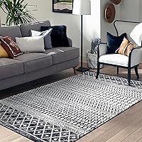 Vista 108 de Vintage Bohemian Entry Rug, 2x3 Small Entryway Rug Boho Kitchen Rugs Non-Slip Washable Indoor Door Mat, Distressed Floral Soft Accent Throw Rugs for