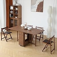 Vista 8 de Sillas de comedor plegables con asiento acolchado, sillas ligeras para fiestas, paquete de 2 sillas plegables para cenas, bodas, eventos de picnic