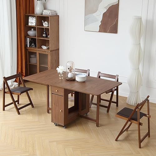 Miniatura 8 de Sillas de comedor plegables con asiento acolchado, sillas ligeras para fiestas, paquete de 2 sillas plegables para cenas, fiestas, bodas, eventos de