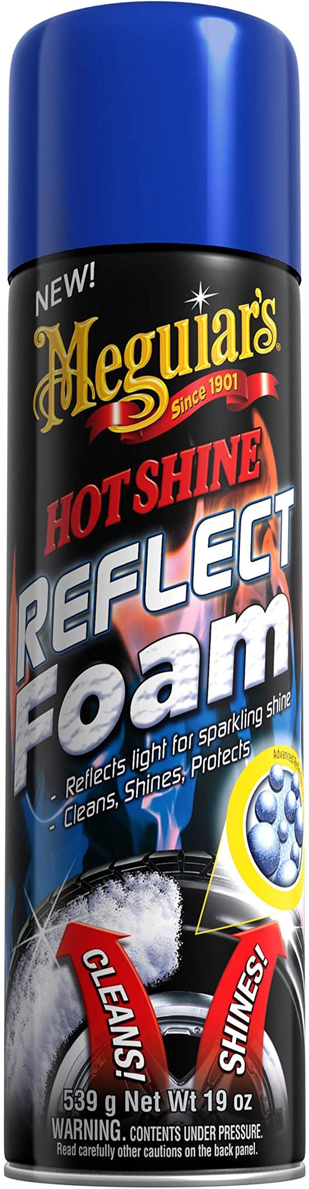 Meguiar's G2819 Hot Shine Reflect Foam, 19 oz.