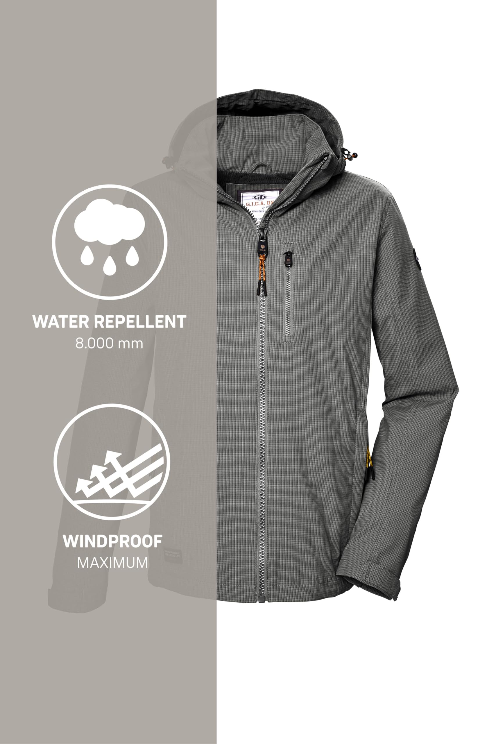 G.I.G.A. DX Kurtka softshell/kurtka outdoorowa z odpinanym kapturem Mężczyźni Gs 82 Mn Sftshll Jckt