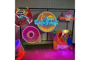 Bespoke UV Printed Customized Neon Logo Sign