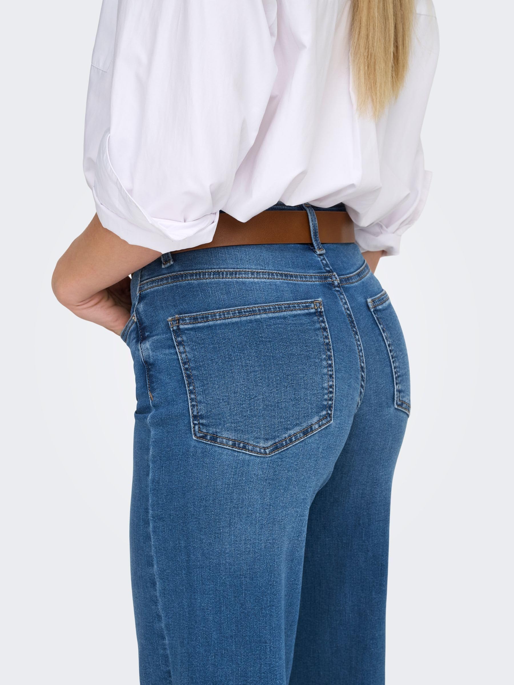 ONLY Wide Fit Jeans ONLMADISON High Waist Wide Leg Fit Jeans