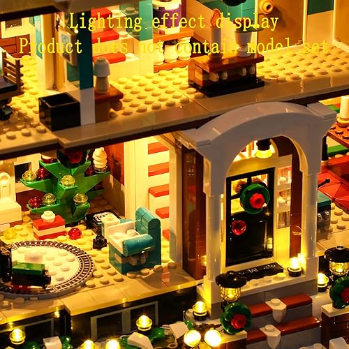 Miniatura 7 de Kit de luz LED compatible con Lego Ideas Home Alone - Juego de iluminación para ideas 21330 modelo de construcción (juego de modelos no incluido)