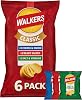 Walkers Classic Variety Crisps, 6x25g