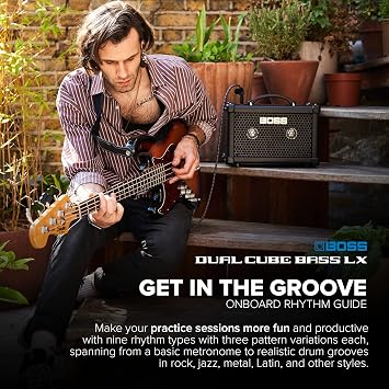 Boss Dual Cube LX 2 x 5-inch 10-watt Portable Bass Combo Amp