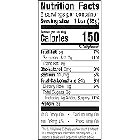 Vista 52 de Nature Valley Barras de granola de nueces dulces y saladas, almendra, 15 barras, 18 onzas