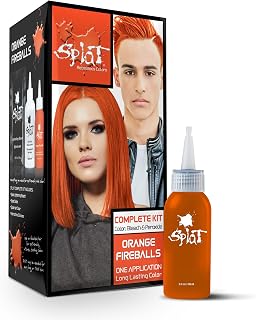 Splat | Orange Fireballs | Original Complete Hair Dye Kit