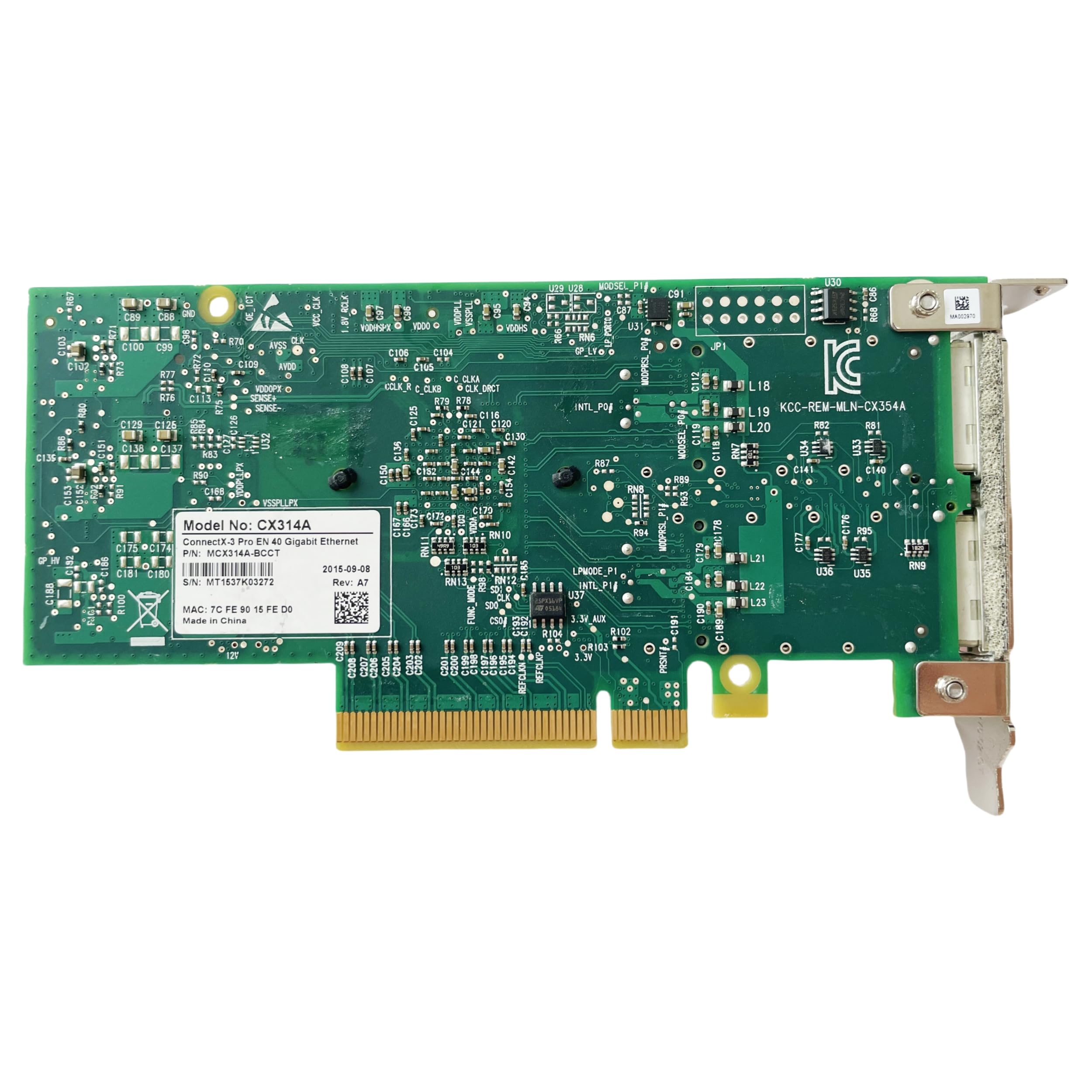 Amazon.com: CX314A MCX314A-BCCT 40Gb Ethernet Mellanox ConnectX-3