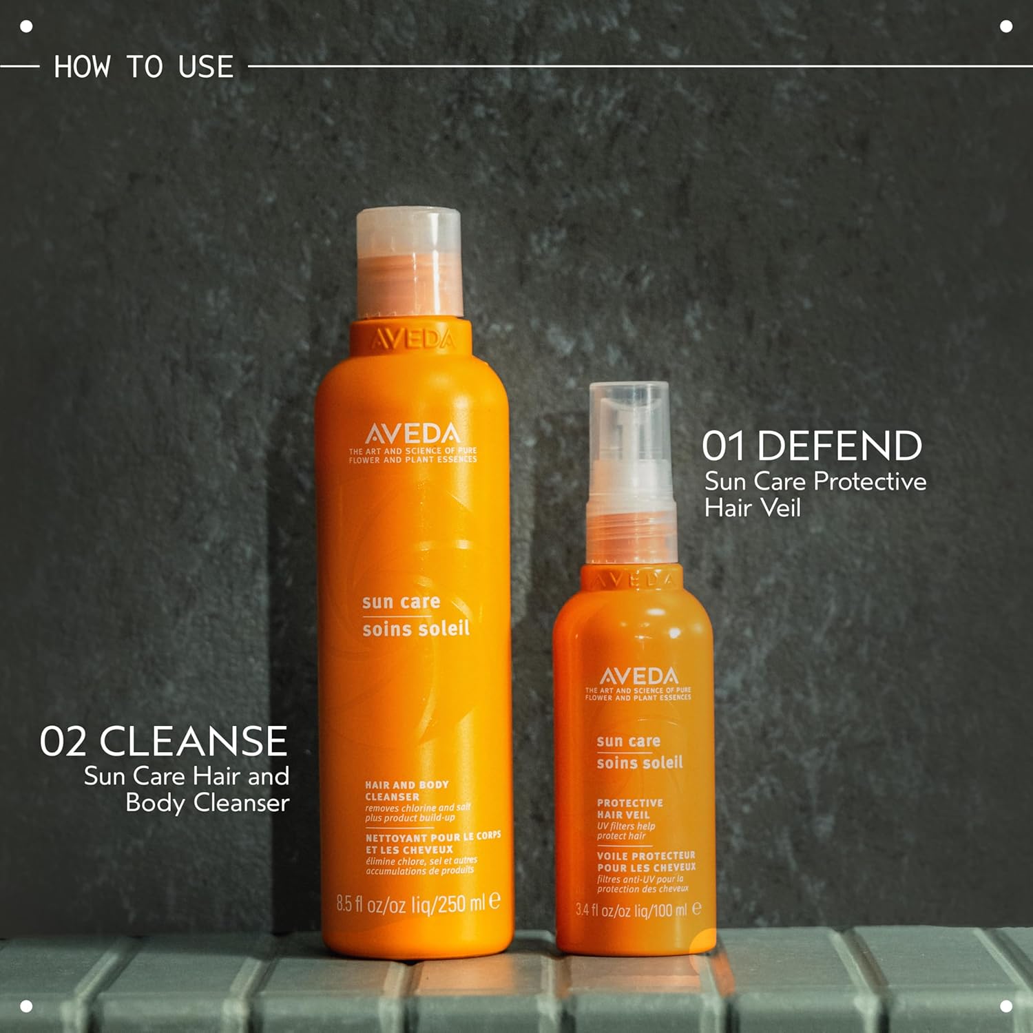 Aveda Sun Care Hair & Body Cleanser | Removes Chlorine and Salt | with Coconut Oil | for All Hair Types, 8.5 Fl Oz - Image 5