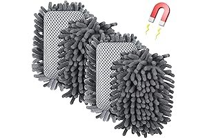 4 Pieces Microfiber Whiteboard Eraser Magnetic Classroom Office Home Use