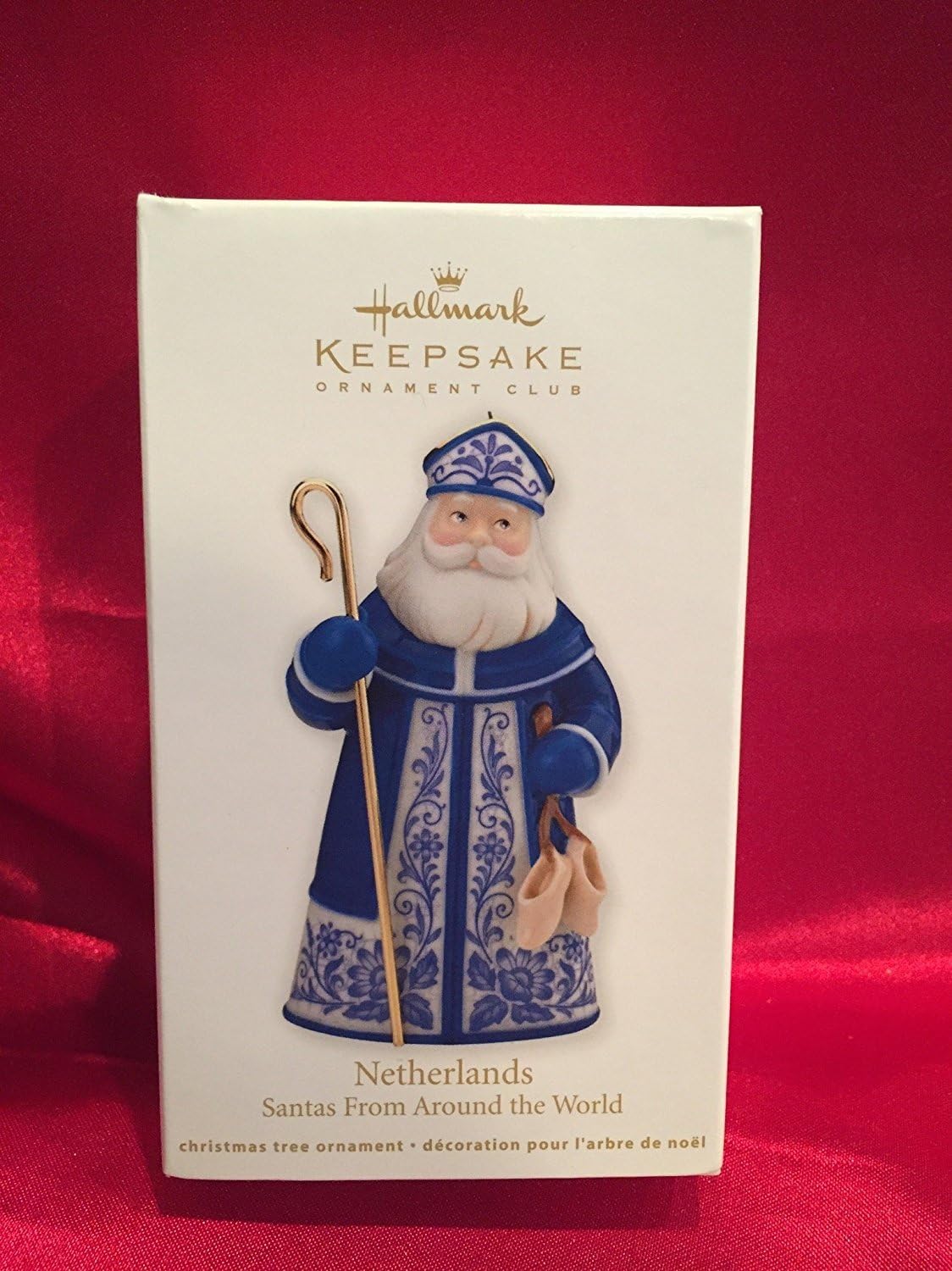 QXC5051 Santas from Around the World Netherlands 2012 Hallmark Keepsake Ornament