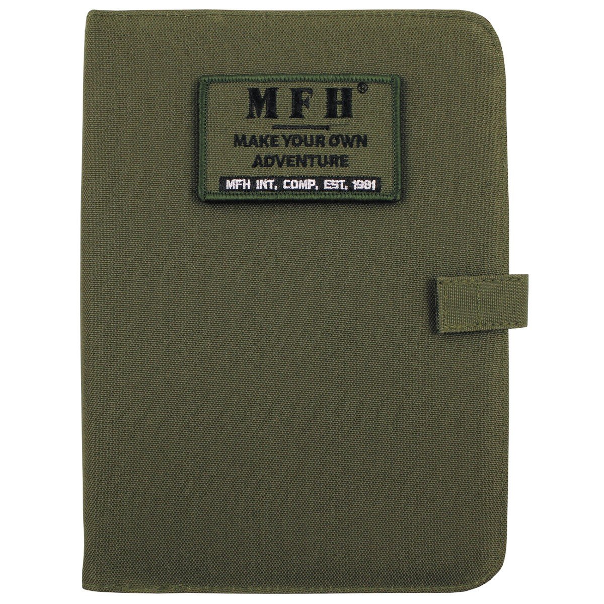 MFH Terminplaner A5 Organizer mit Ringbuchhalterung, Oliv