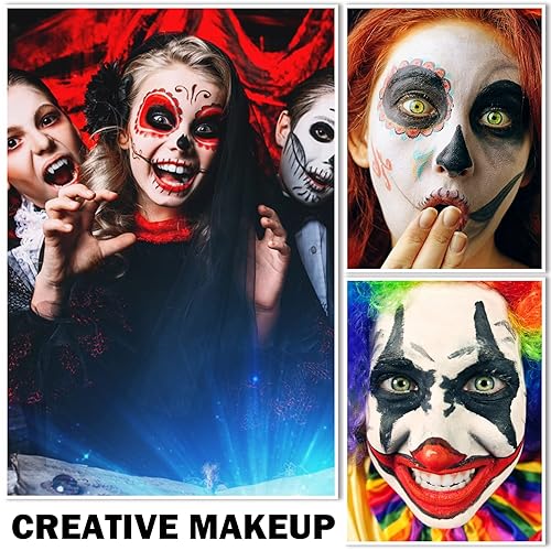 Miniatura 5 de CAHIUYOA Blue Eye Black Stick para deportes, profesional Eyeblack Sports Football Baseball Softball Blue Eye Black Face Body Paint Stick Maquillaje