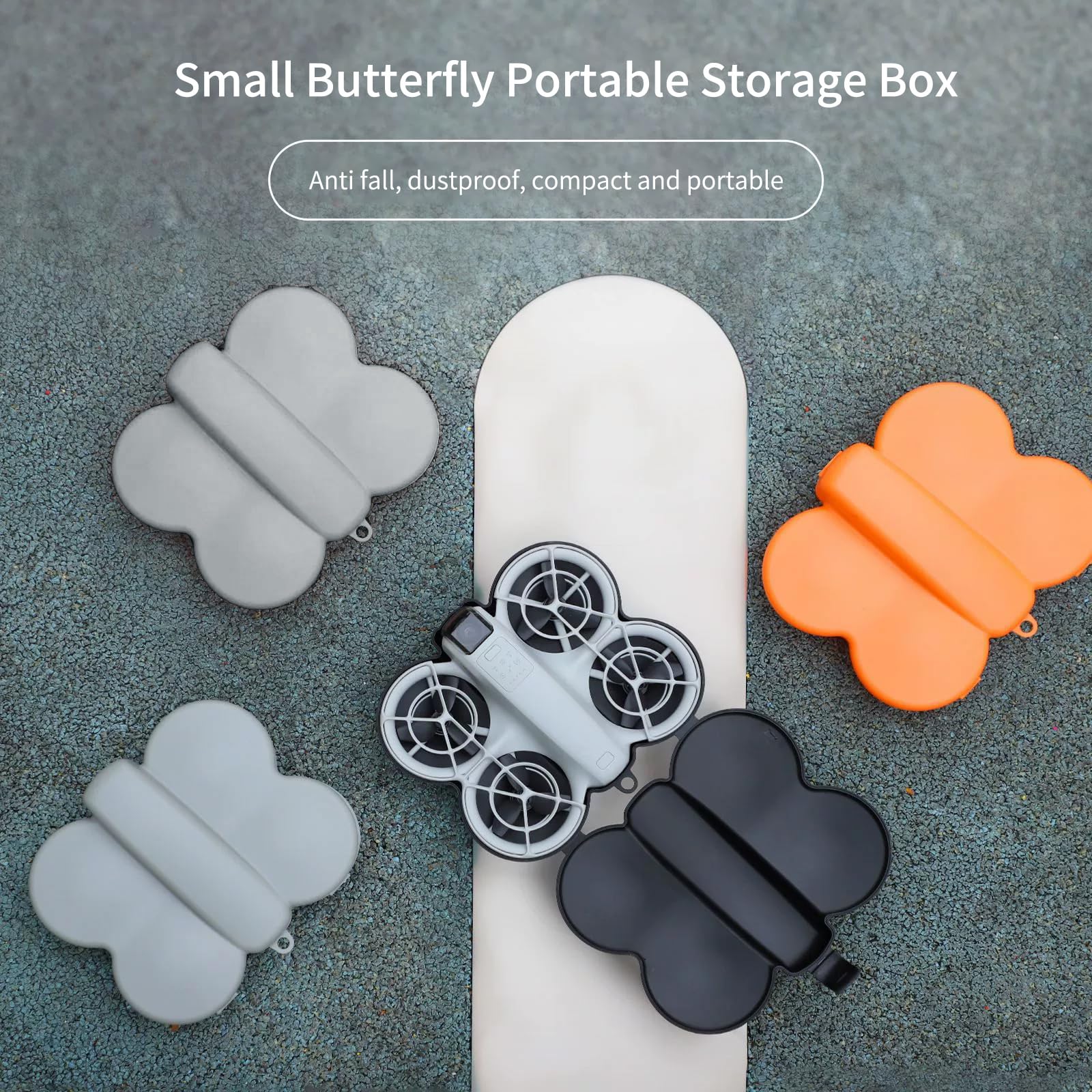 DAZZTIME Si applica a Custodia per Dji Neo,Si applica a Borsa per Dji Neo,Custodia per Il Trasporto,Plastica Scatola di immagazzinaggio,Custodia Protettiva,Custodia Protettiva Rigida Compatta