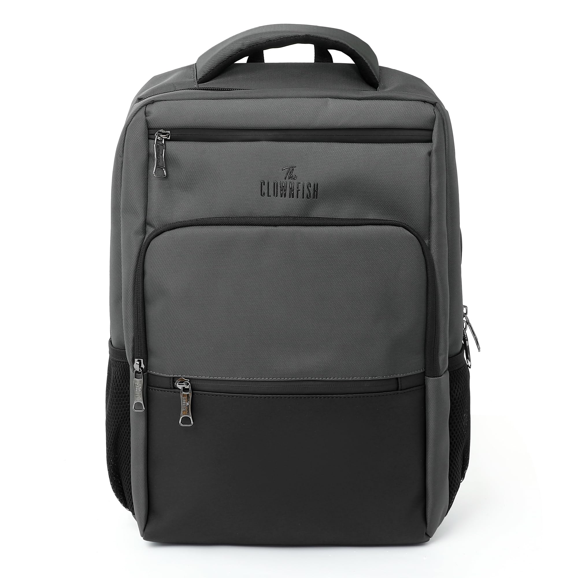 the clownfish Waypoint Series Travel Backpack | PU+Polyester | Office Bags For Men, Bags For Women Office Use Travel Bag For Men Travel Backpack | With USB Port on the side | 15L Capacity-picture-22